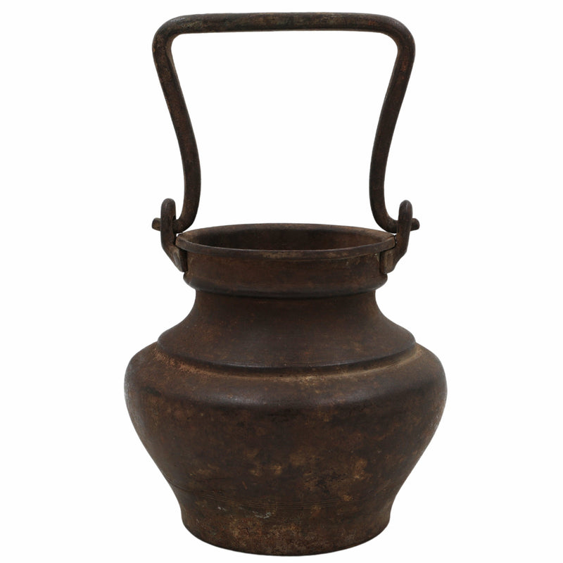 Bhunes Antique Brass Loota, Lota Poja Cambu, Water Loota, Jal Lota, Poja Cambu, Lotiya, Gangajali Stoup,Brown, 4.5 Inch, 1 Piece