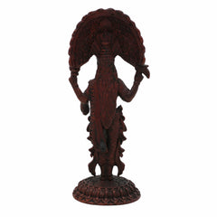 Copper Vasavi Kanyaka Parameshwari Idol | Kanyaka Parameswari Murti | Goddess Vasavi Statue for Pooja, Home Temple, Decor & Gifts | Vasavi Devi Murti, 8cm, 100g,Brown, 3 Inch, 1 Piece
