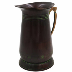 Handcrafted Brass Jug Idol | Peetal Kamandalu Kalash Lota Kumbha Surahi Kudam Pital Jal Patra for Pooja, Decor & Gifting,Brown, 7 Inch, 1 Piece