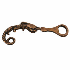 Bhunes Brass Bastar Art Bottle Opener, Tribal Handmande Opener,Gold, 4.5 Inch, 1 Piece