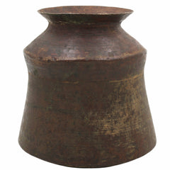 Bhunes Antique Brass Loota, Lota Poja Cambu, Water Loota, Jal Lota, Poja Cambu, Lotiya, Gangajali Stoup,Brown, 6 Inch, 1 Piece