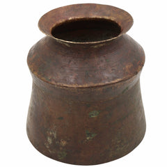 Bhunes Antique Brass Loota, Lota Poja Cambu, Water Loota, Jal Lota, Poja Cambu, Lotiya, Gangajali Stoup,Brown, 6 Inch, 1 Piece