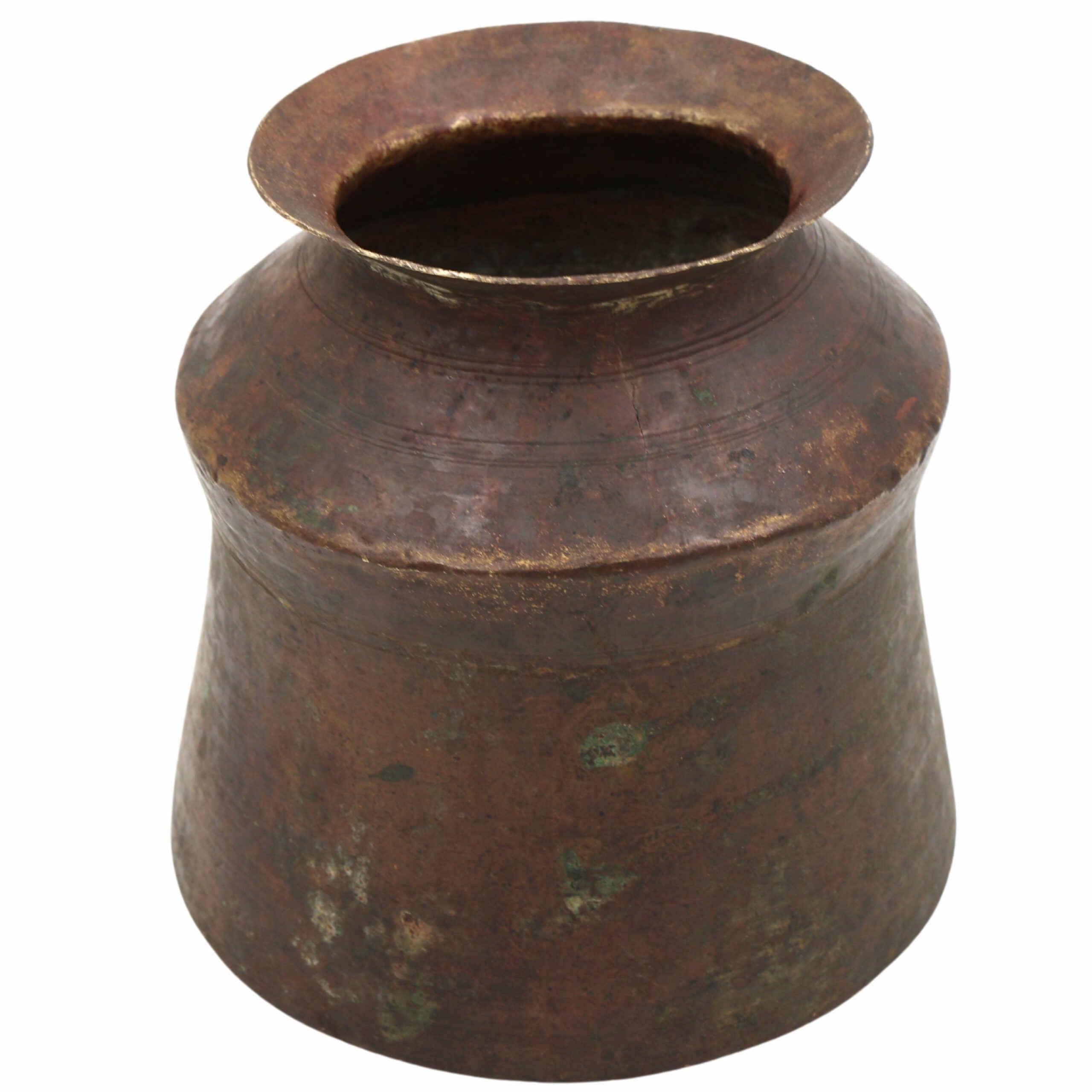 Bhunes Antique Brass Loota, Lota Poja Cambu, Water Loota, Jal Lota, Poja Cambu, Lotiya, Gangajali Stoup,Brown, 6 Inch, 1 Piece