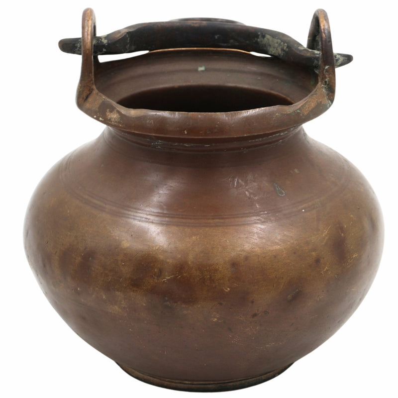 Bhunes Antique Brass Loota, Lota Poja Cambu, Water Loota, Jal Lota, Poja Cambu, Lotiya, Gangajali Stoup,Gold, 5.5 Inch, 1 Piece