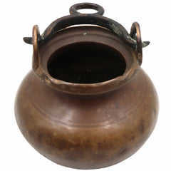 Bhunes Antique Brass Loota, Lota Poja Cambu, Water Loota, Jal Lota, Poja Cambu, Lotiya, Gangajali Stoup,Gold, 5.5 Inch, 1 Piece