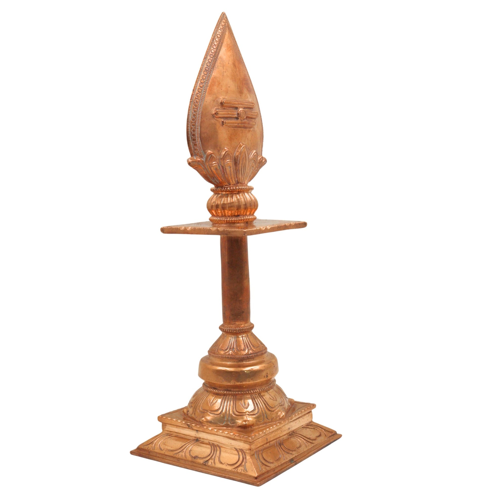 Bronze Panchaloha Vel Of Murugan – Divine Chola Art Vel For Pooja & Temple Worship,Gold, 14.5 Inch, 1 Piece
