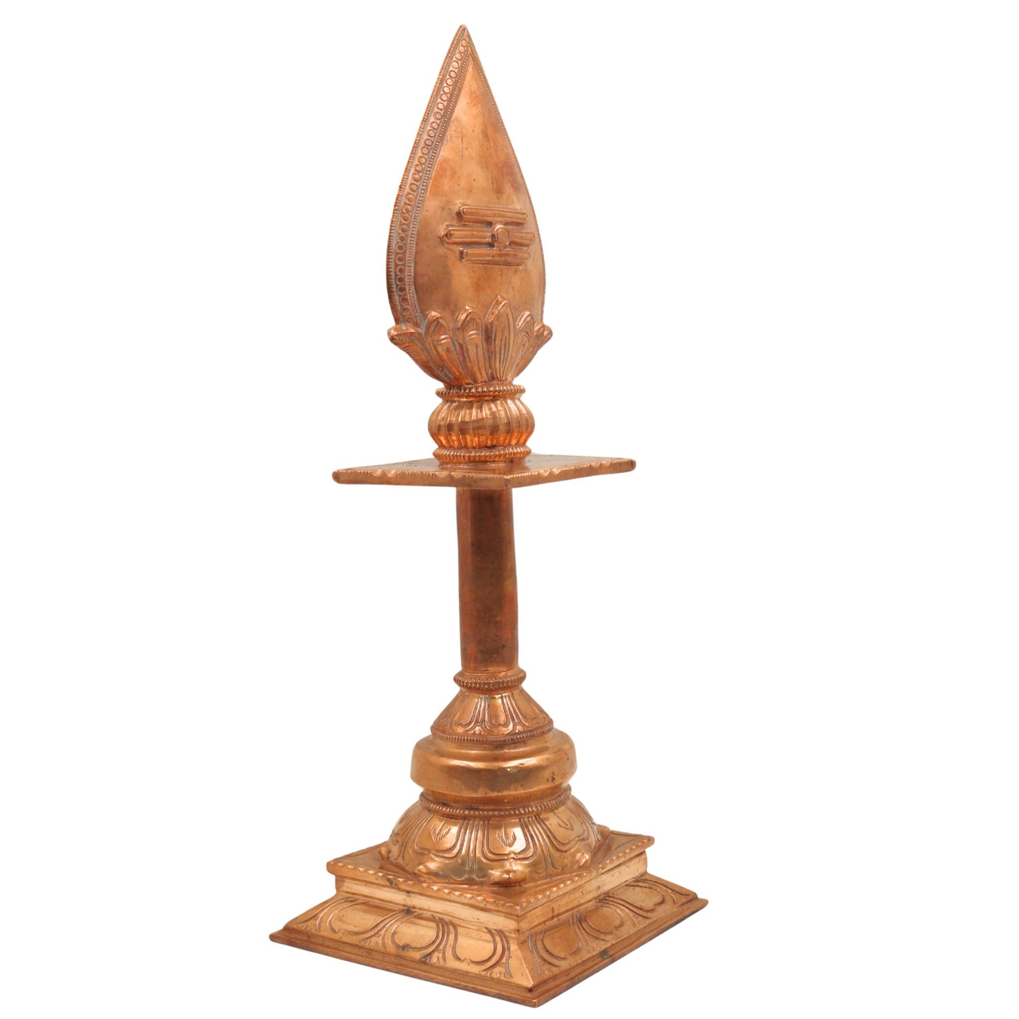 Bronze Panchaloha Vel Of Murugan – Divine Chola Art Vel For Pooja & Temple Worship,Gold, 14.5 Inch, 1 Piece