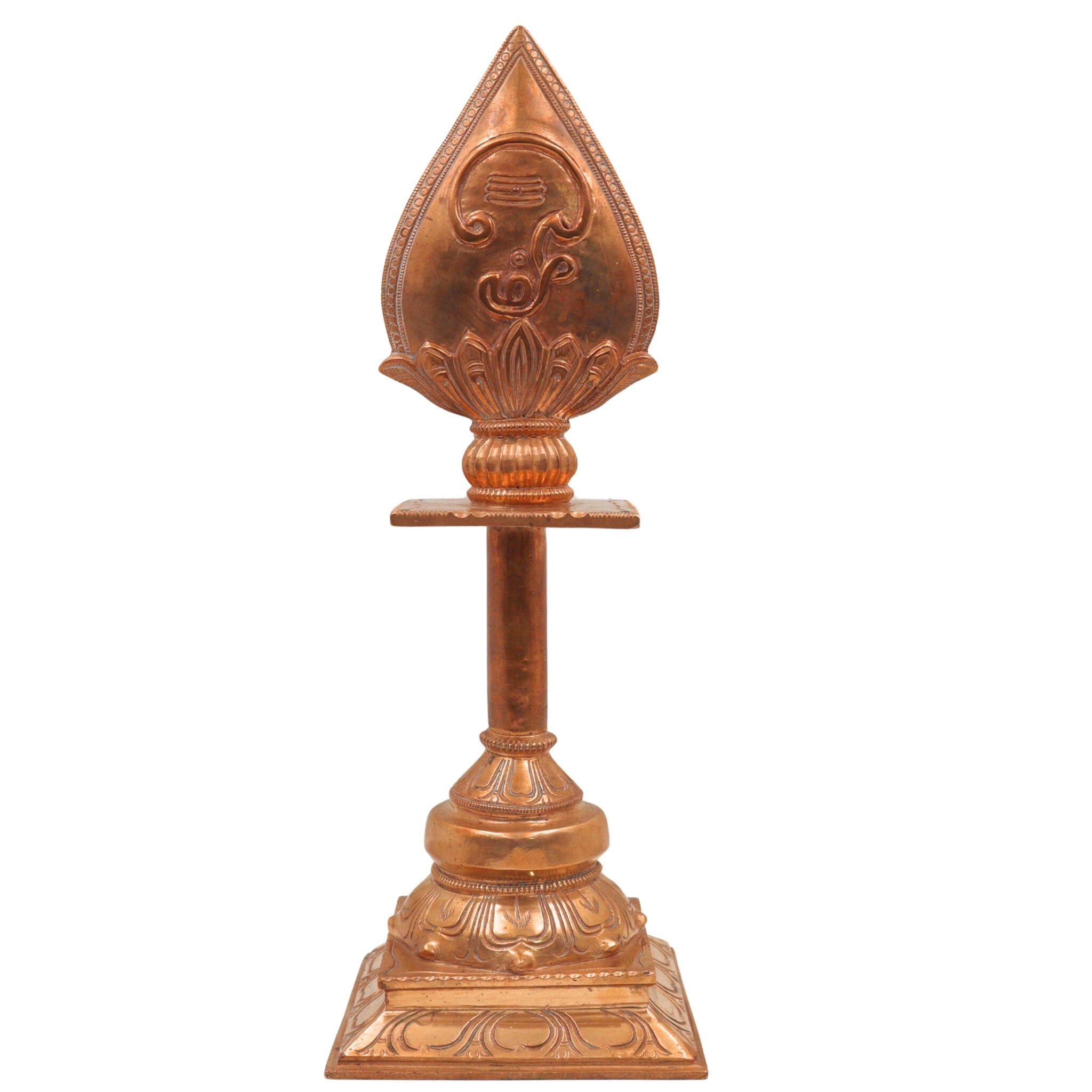 Bronze Panchaloha Vel Of Murugan – Divine Chola Art Vel For Pooja & Temple Worship,Gold, 14.5 Inch, 1 Piece