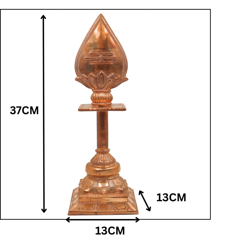Bronze Panchaloha Vel Of Murugan – Divine Chola Art Vel For Pooja & Temple Worship,Gold, 14.5 Inch, 1 Piece