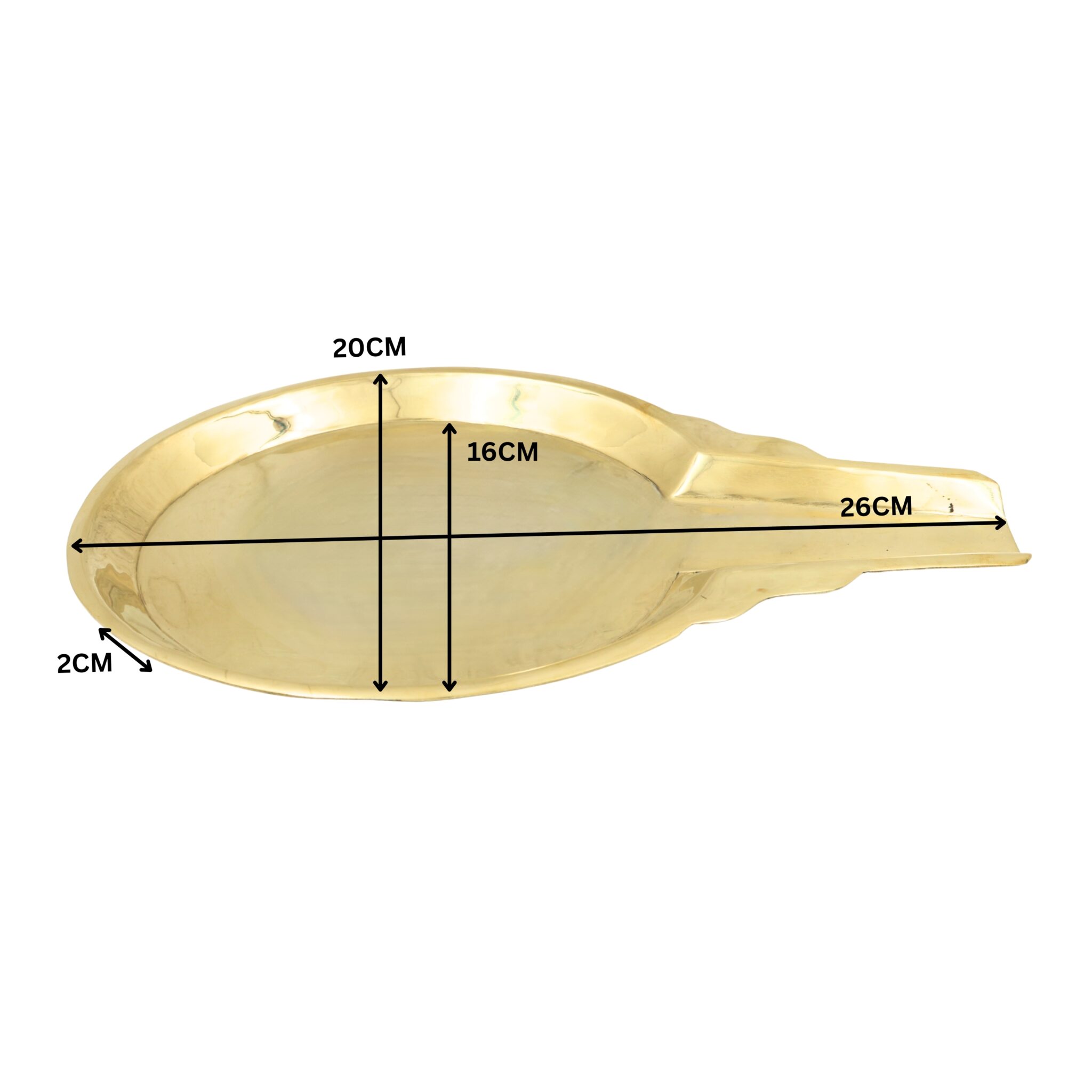Brass Abhishek Patra, Abhishekam Plate, Somasutra Tray, Abhisheka Peeta, Tirumanjanam Stand, Temple Pooja Abhishek Vessel, Gold, 8 Inch, 1 Piece