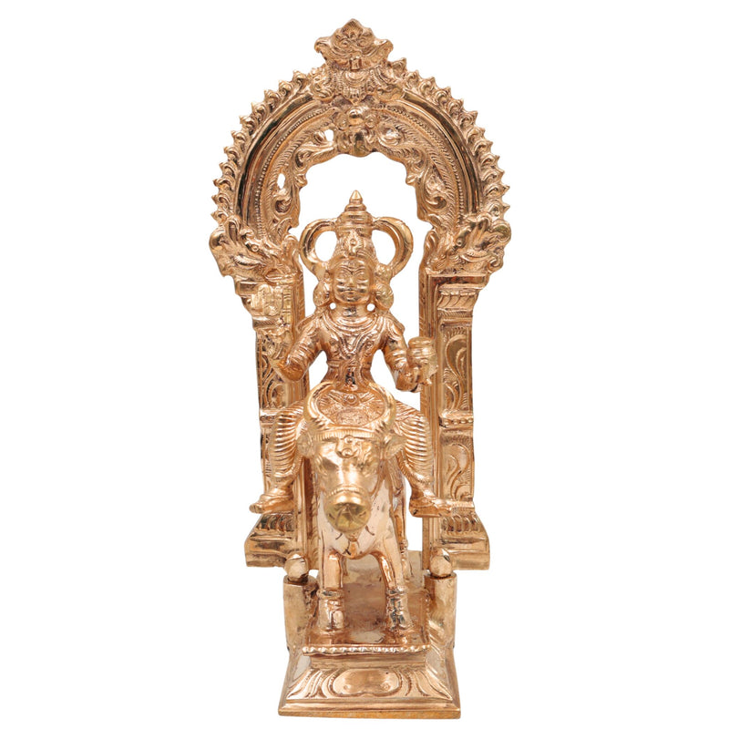 Bronze Vishnumaya Kuttichathan Idol | Panchaloha Chathan Swamy Statue | Handcrafted South Indian Vishnumaya Deivam Murti | Chola Art Panchadhatu Thampuran Sculpture, Gold, 9.5 Inch, 1 Piece