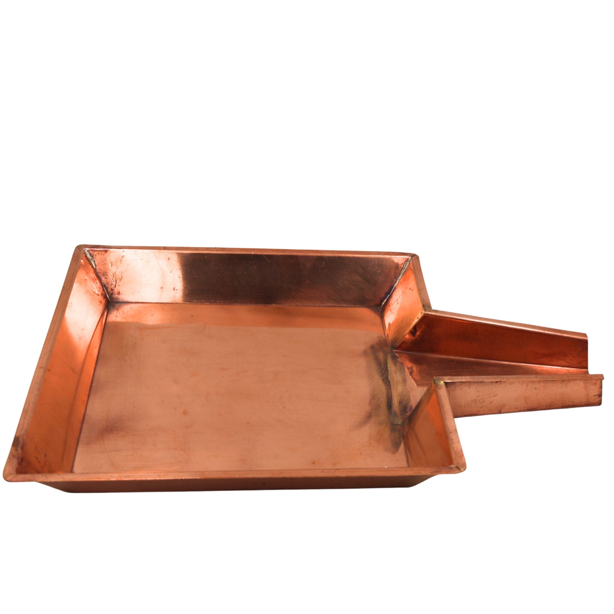 Copper Abhishek Patra / Pooja Thali for Ganesh Lakshmi Pooja, Tamra  Plate, Hindu Ritual Offering Plate, Temple Decorative Puja Samagri, Gold, 9.5 Inch, 1 Piece