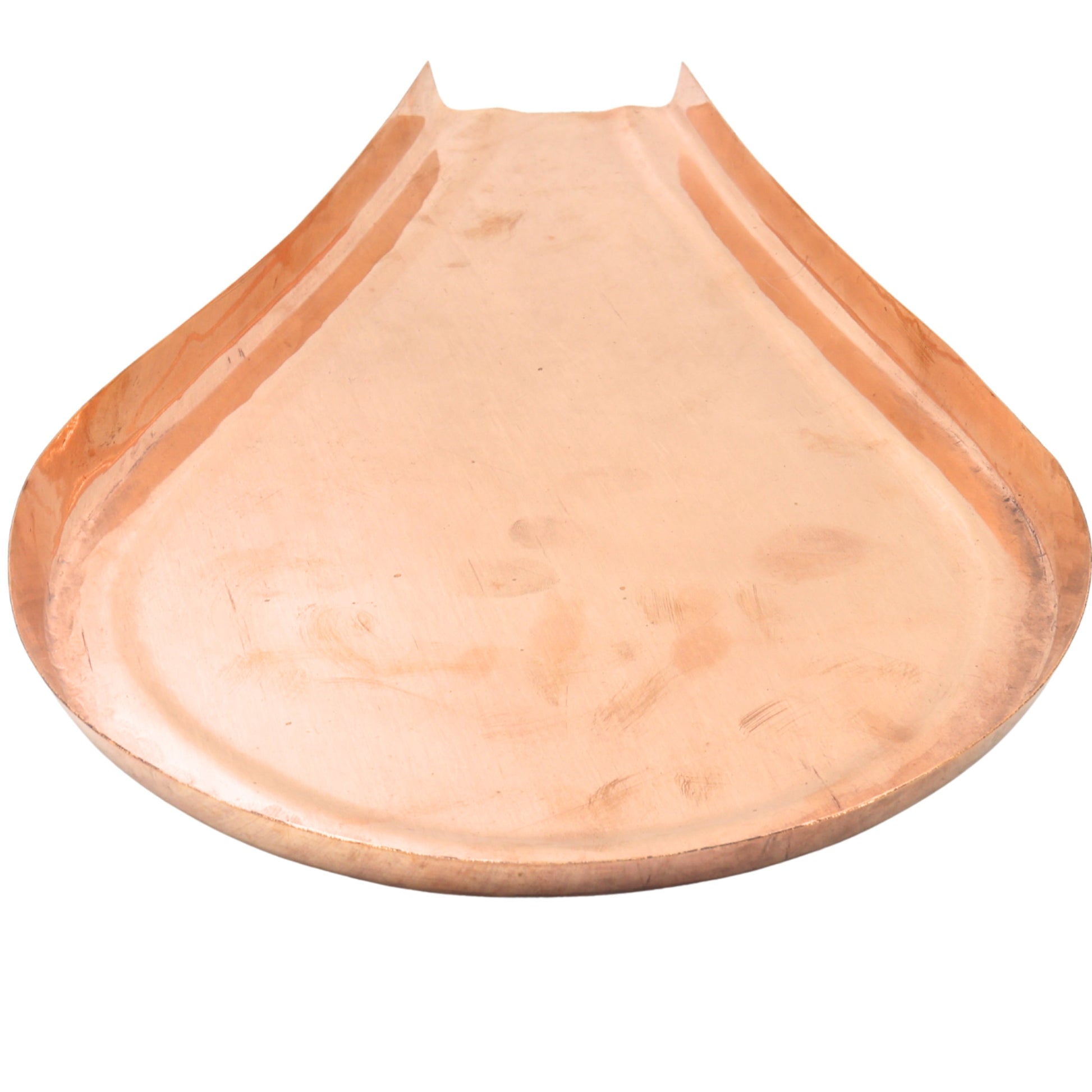 Copper Abhishek Patra Somsutra for Shivling Handcrafted Traditional Vedic Ritual Gifting Vessel, Gold, 9 Inch, 1 Piece