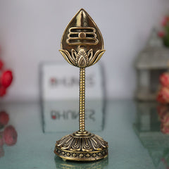 Brass Murugan Vel Idol – Lord Velan, Vetrivel, Palanivel, Thangavel Sculpture for Pooja, Home Temple, Spiritual Blessings, Gold, 4 Inch, 1 Piece