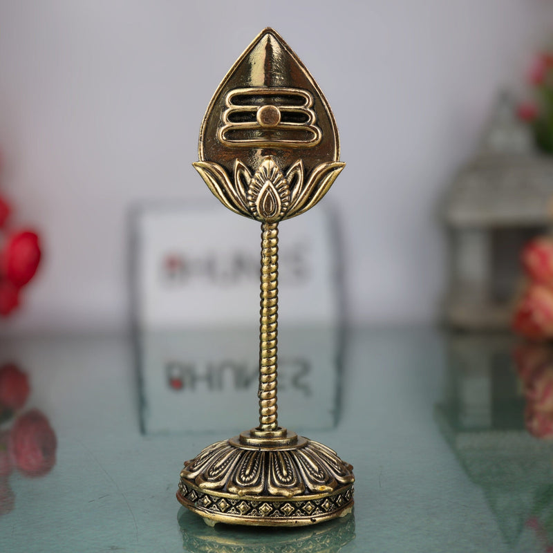 Brass Murugan Vel Idol – Lord Velan, Vetrivel, Palanivel, Thangavel Sculpture for Pooja, Home Temple, Spiritual Blessings, Gold, 4 Inch, 1 Piece