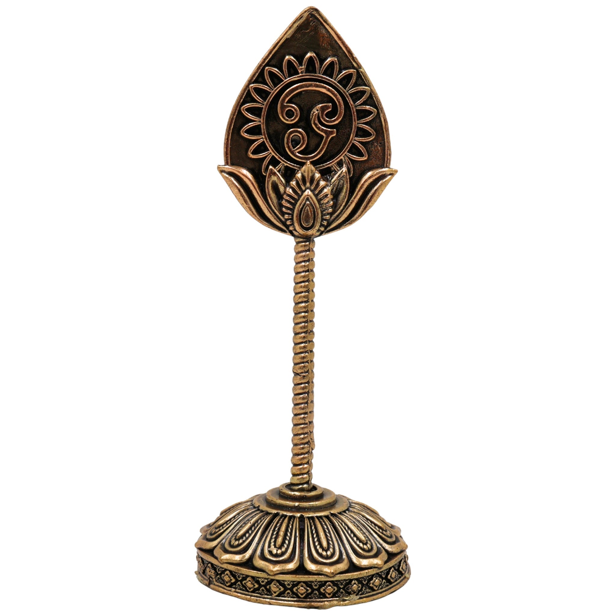 Brass Murugan Vel Idol – Handcrafted Lord Murugan, Vetrivel, Vadivel, Palanivel for Pooja, Temple, Home Decor & Spiritual Blessings, Gold, 6 Inch, 1 Piece