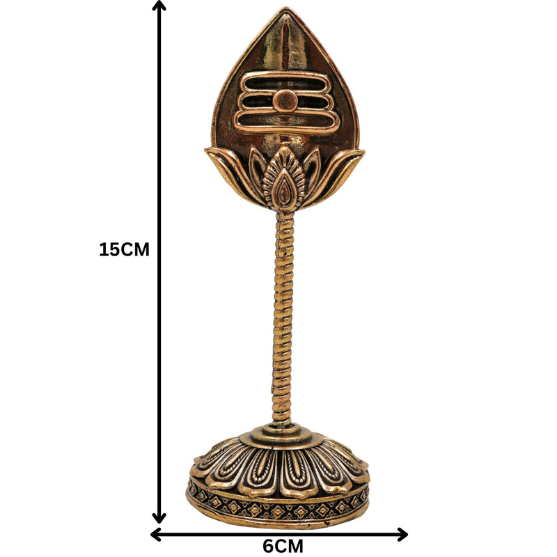 Brass Murugan Vel Idol – Handcrafted Lord Murugan, Vetrivel, Vadivel, Palanivel for Pooja, Temple, Home Decor & Spiritual Blessings, Gold, 6 Inch, 1 Piece