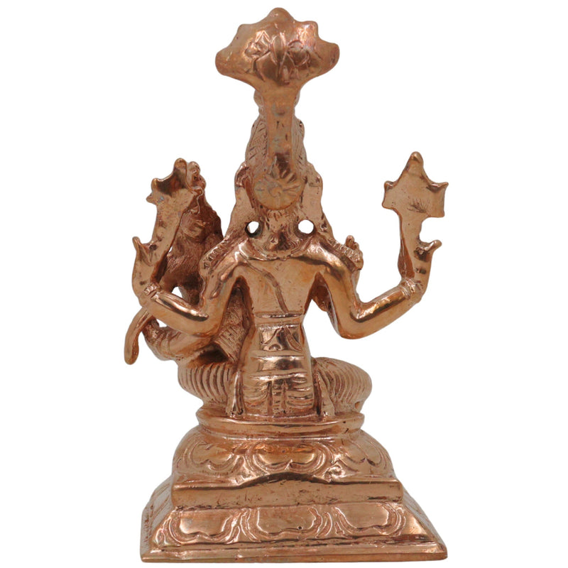 Bronze Varaha Lakshmi Idol, Panchaloha Varahi Amman Statue, Bhudevi Deity, Handcrafted Chola Art, Ashtadhatu Temple Collectible, Gold, 3 Inch, 1 Piece