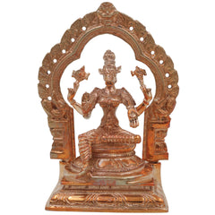 Bronze Varahi Devi Idol, Panchami Varahi Amman, Dandanayaki Varahi, Handcrafted Chola Art Panchaloha Statue for Pooja & Home Temple, Gold, 5 Inch, 1 Piece
