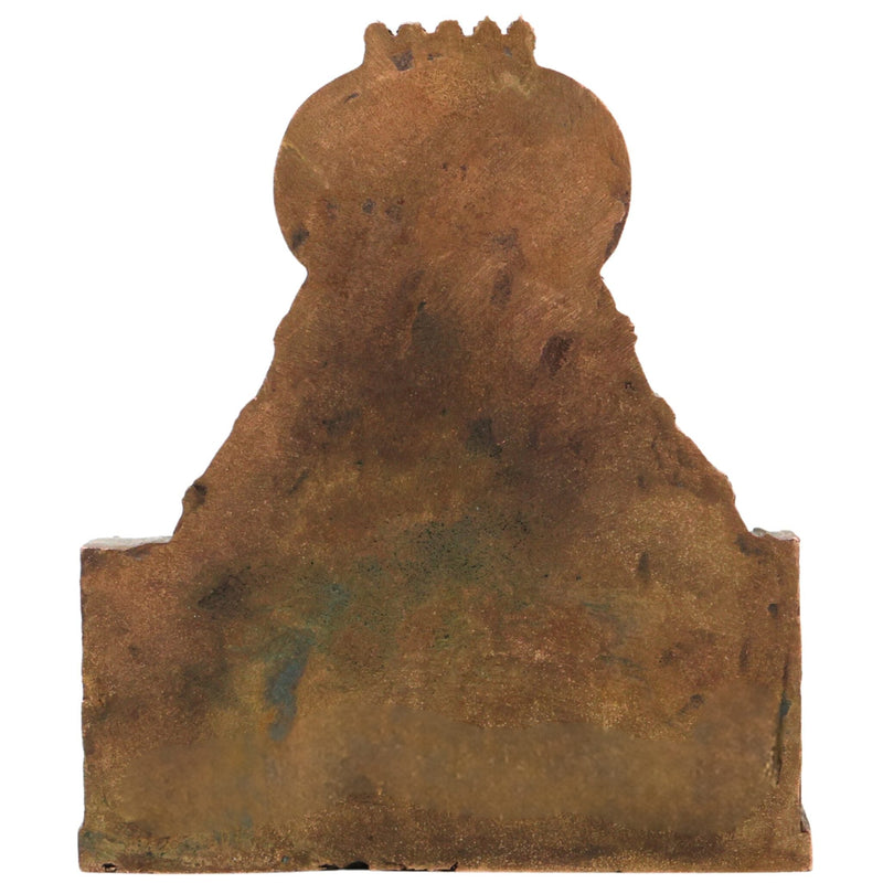 Bronze Shiva Lingam, Panchaloha Shivling, Kanchu Shiva Linga Idol, Chola Art Handcrafted Mahalingam Murti, Traditional South Indian Lingeshwara Linga, Brown, 3 Inch, 1 Piece