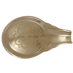 Brass Abhisheka Patra for Shiva Lingam, Abhishekam Jaladhara Kalasha Pooja Vessel, Gold, 1 Inch, 1 Piece
