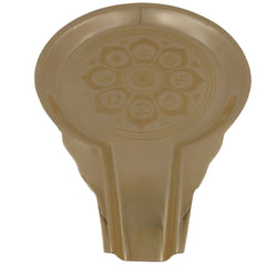 Brass Abhisheka Patra for Shiva Lingam, Abhishekam Jaladhara Kalasha Pooja Vessel, Gold, 1 Inch, 1 Piece
