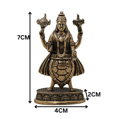 Brass Vishnu Dashavatar Set Idol Handcrafted Dashavatara Murti for Pooja, Temple Decor & Gifting, Gold, 3 Inch, 10 Piece