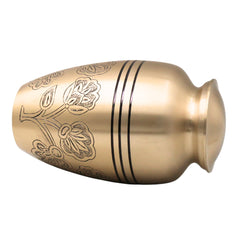Brass Handcrafted Multipurpose Box for Home Decor & Gifting Traditional Peetal Storage Case, Gold, 10 Inch, 1 Piece