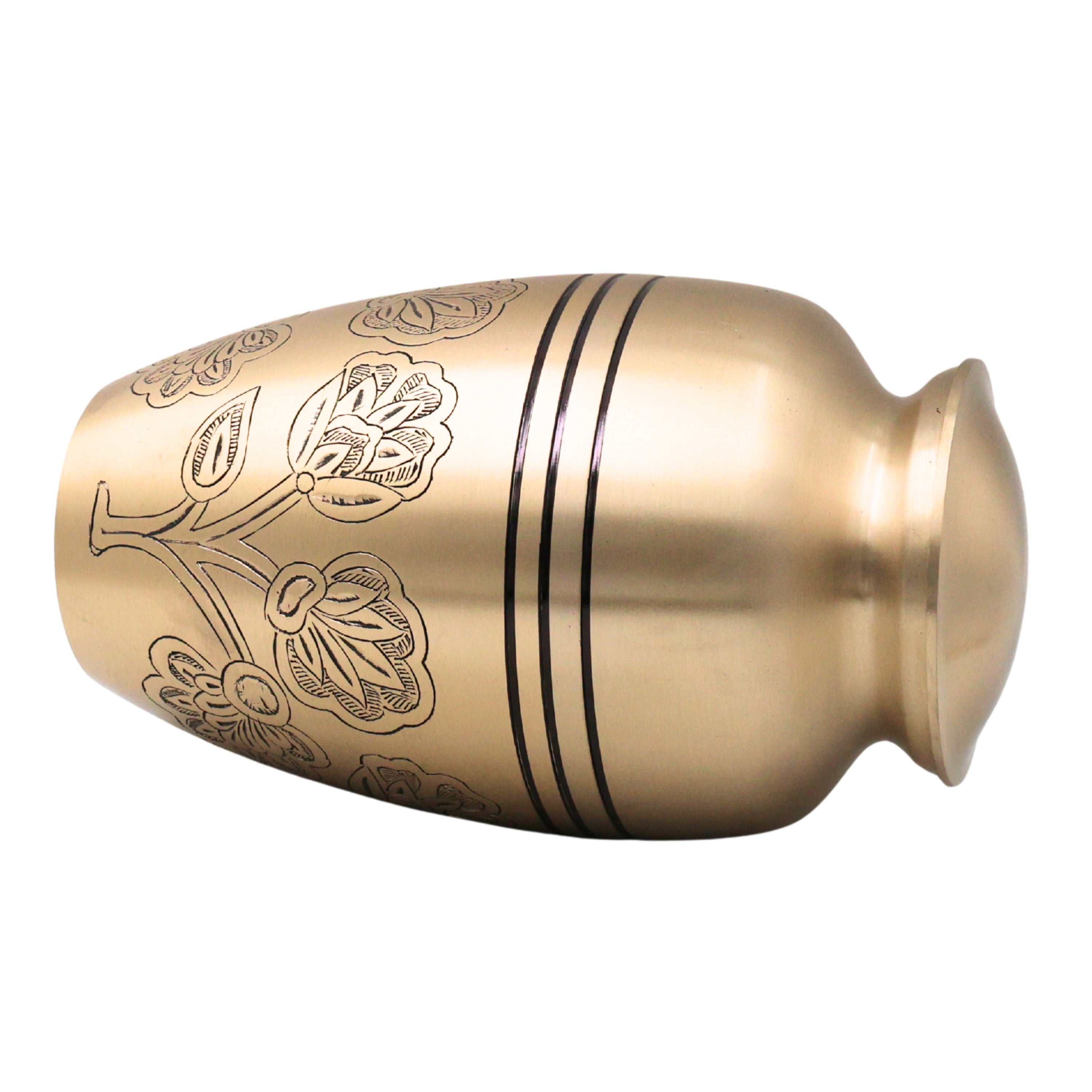 Brass Handcrafted Multipurpose Box for Home Decor & Gifting Traditional Peetal Storage Case, Gold, 10 Inch, 1 Piece