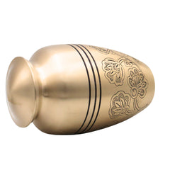 Brass Handcrafted Multipurpose Box for Home Decor & Gifting Traditional Peetal Storage Case, Gold, 10 Inch, 1 Piece