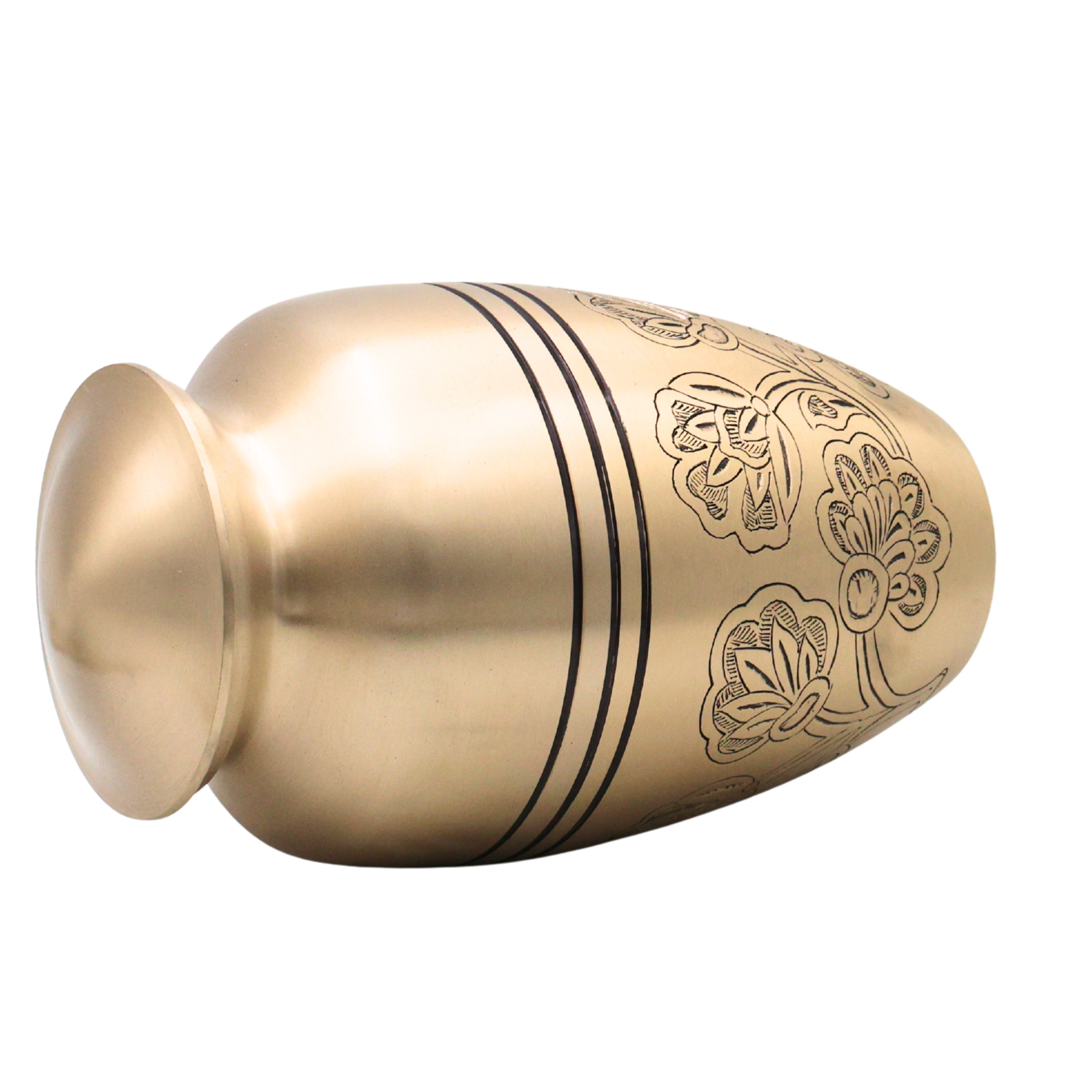 Brass Handcrafted Multipurpose Box for Home Decor & Gifting Traditional Peetal Storage Case, Gold, 10 Inch, 1 Piece
