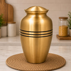 Brass Multipurpose Box Handcrafted Traditional Peetal Storage Peti for Pooja, Home Decor & Gifting, Gold, 10 Inch, 1 Piece