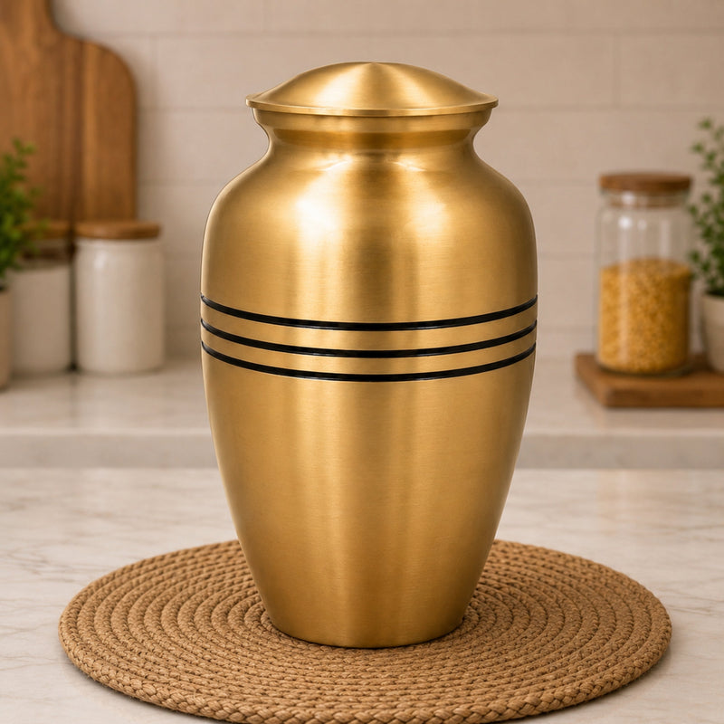 Brass Multipurpose Box Handcrafted Traditional Peetal Storage Peti for Pooja, Home Decor & Gifting, Gold, 10 Inch, 1 Piece