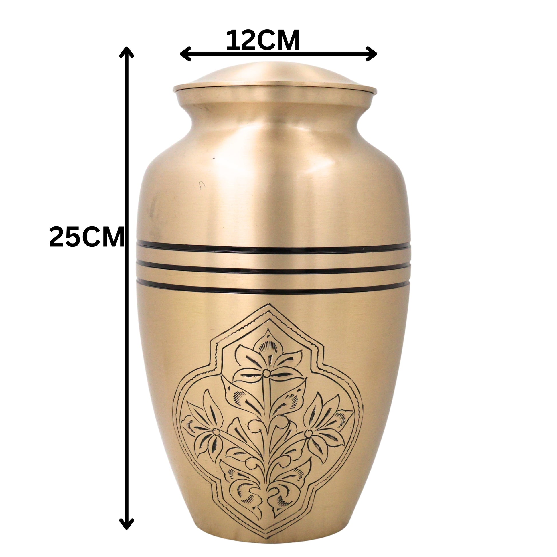 Brass Handcrafted Traditional  Multipurpose Box Peetal Peti Decorative Storage Gift Home Decor Organizer, Gold, 10 Inch, 1 Piece