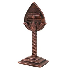 Copper Murugan Vel Handcrafted Velayudham for Pooja, Vastu, Temple Decor & Spiritual Gifting, Brown, 3 Inch, 1 Piece
