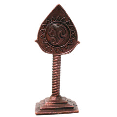 Copper Murugan Vel Handcrafted Velayudham for Pooja, Vastu, Temple Decor & Spiritual Gifting, Brown, 3 Inch, 1 Piece