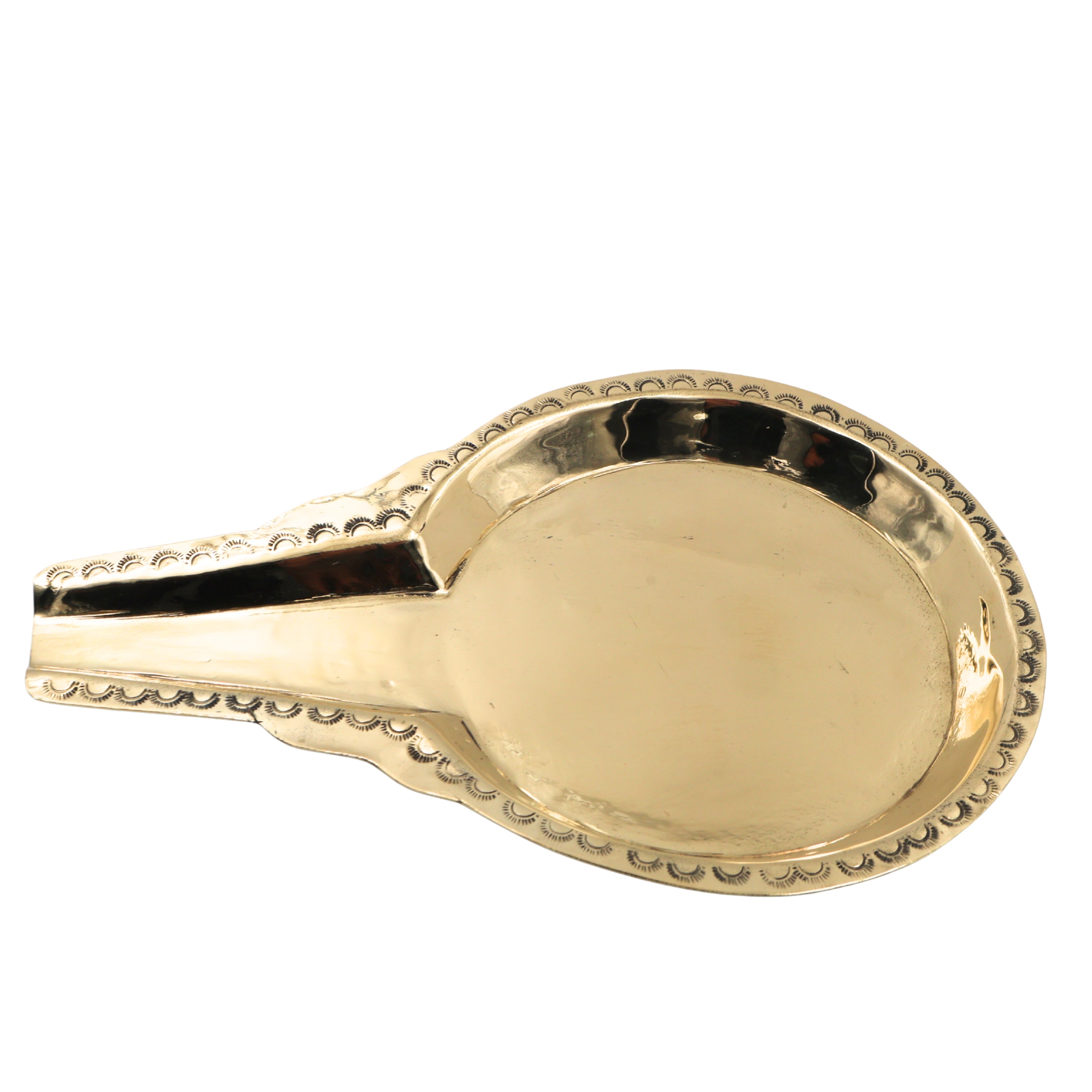 Brass Abhishek Patre Somasuthra for Shivling Pooja, Handcrafted Traditional Chola Ritual Kalasha Gifting, Gold, 1 Inch, 1 Piece
