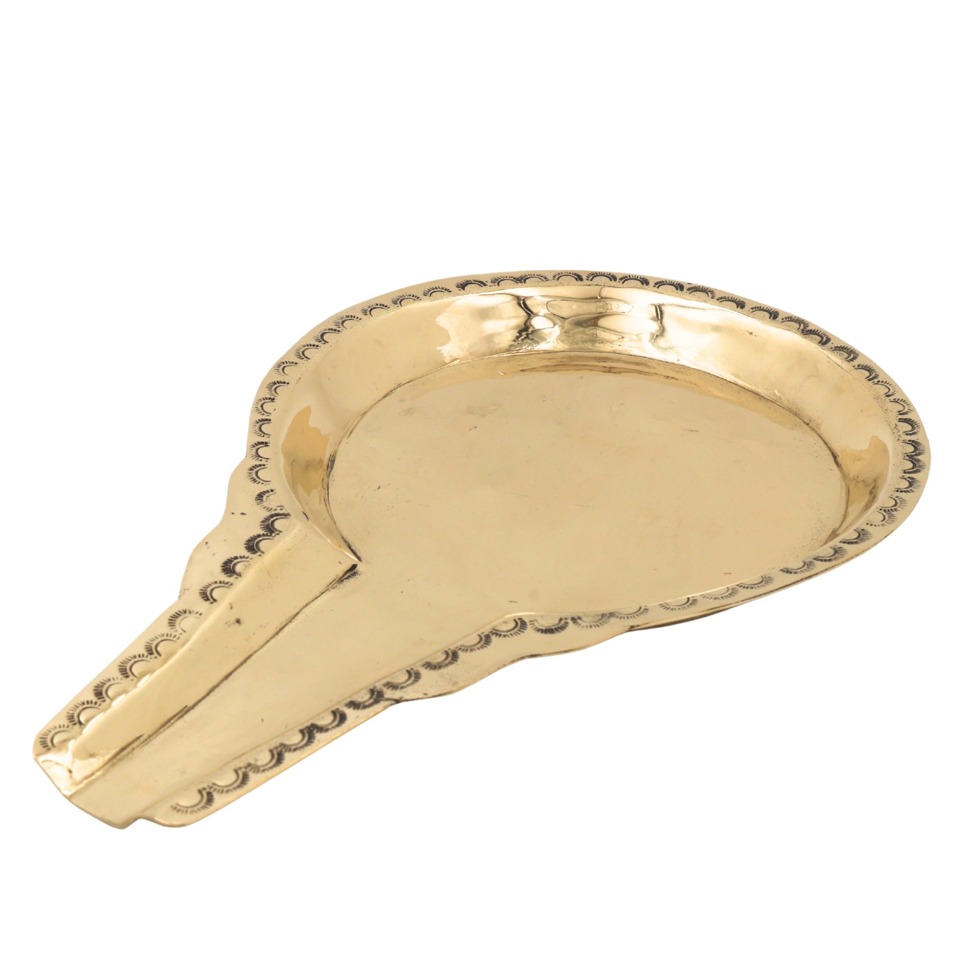 Brass Abhishek Patre Somasuthra for Shivling Pooja, Handcrafted Traditional Chola Ritual Kalasha Gifting, Gold, 1 Inch, 1 Piece