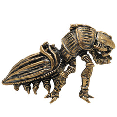 Brass Beetle Showpiece for Home Decor & Gifting, Handcrafted Traditional Decorative Insect Figurine, Gold, 1 Inch, 1 Piece