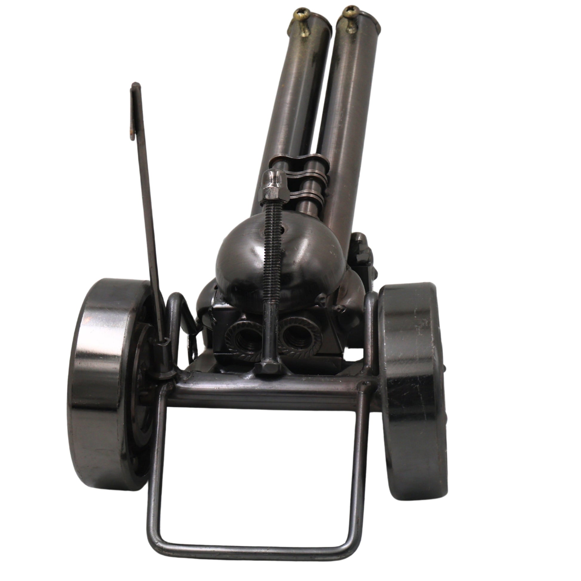 Brass War Cannon Showpiece Handcrafted Traditional Royal Artillery Decor for Home, Office & Gifting, Black, 3 Inch, 1 Piece