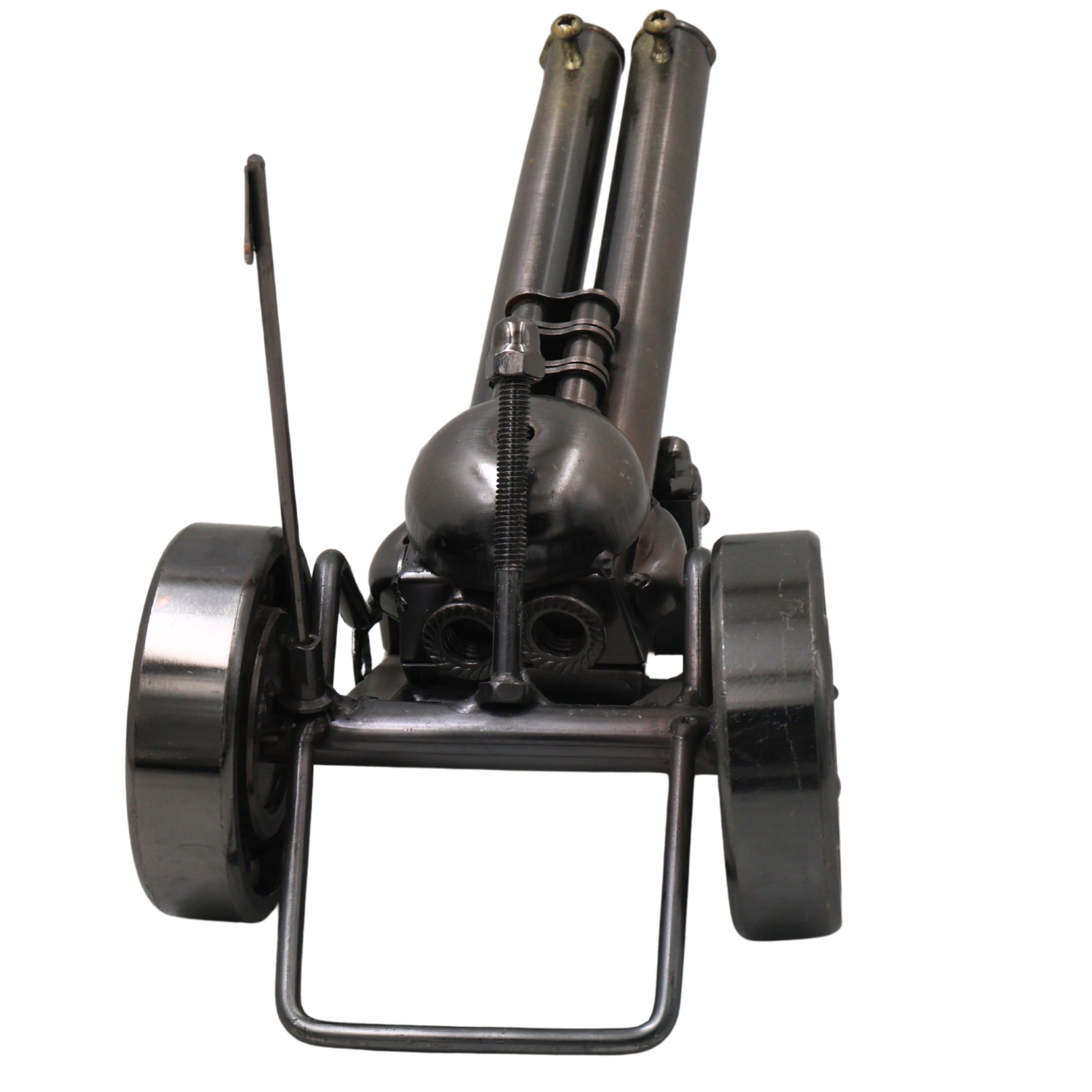Brass War Cannon Showpiece Handcrafted Traditional Royal Artillery Decor for Home, Office & Gifting, Black, 3 Inch, 1 Piece