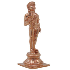 Bronze Murugan Idol, Lord Dhandayudhapani Subramanya Statue for Pooja, Home Decor & Gifting, Gold, 4 Inch, 1 Piece