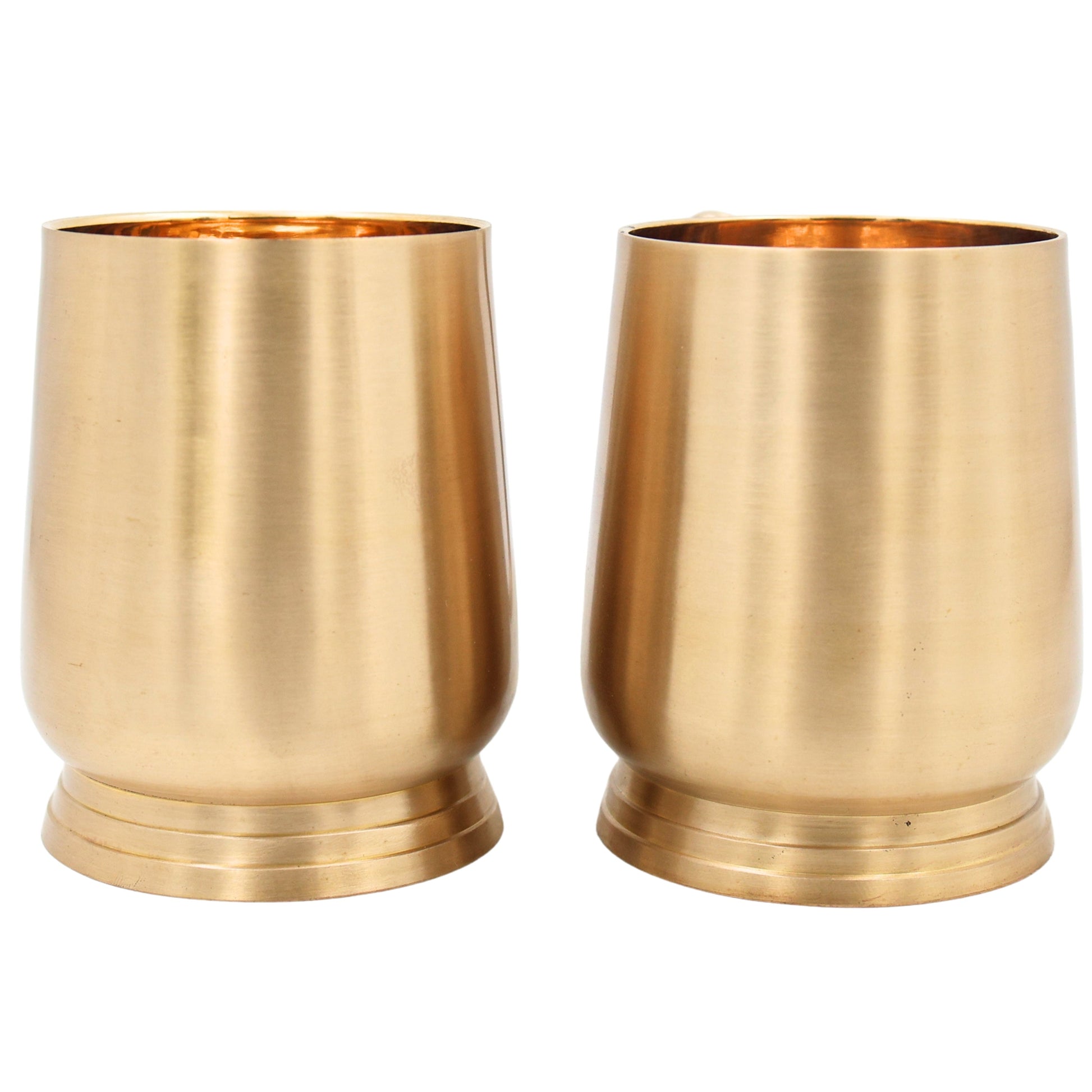 Handcrafted Brass Jug Glass Set for Ayurvedic Water Storage, Traditional Peetal Drinkware for Pooja, Home & Gifting, Gold, 4.5 Inch, 1 Piece