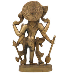 Brass Shiva Statues |Lord Shiv Idol | Shankar Idol | Shiva Brass|Lord Shiva Idols|Shankar Murti For Gift| Shiva Brass Statue| Home Decor | Showpiece, Gold, 12.5 Inch, 1 Piece