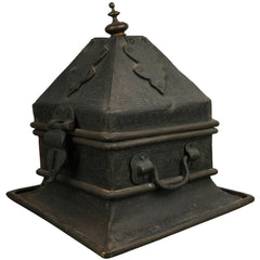 Bhunes Brass Decorative Antique Boxes | Box | Multipurpose Boxes | Jewellery Boxes |Jewel Box | Antique | Jewelry Box,Black, 4 Inch, 1 Piece
