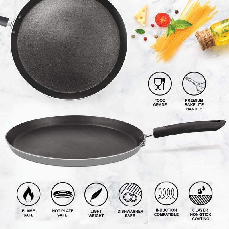 Omni Tawa Non-Stick Blackpearl Induction (Milton Procook)