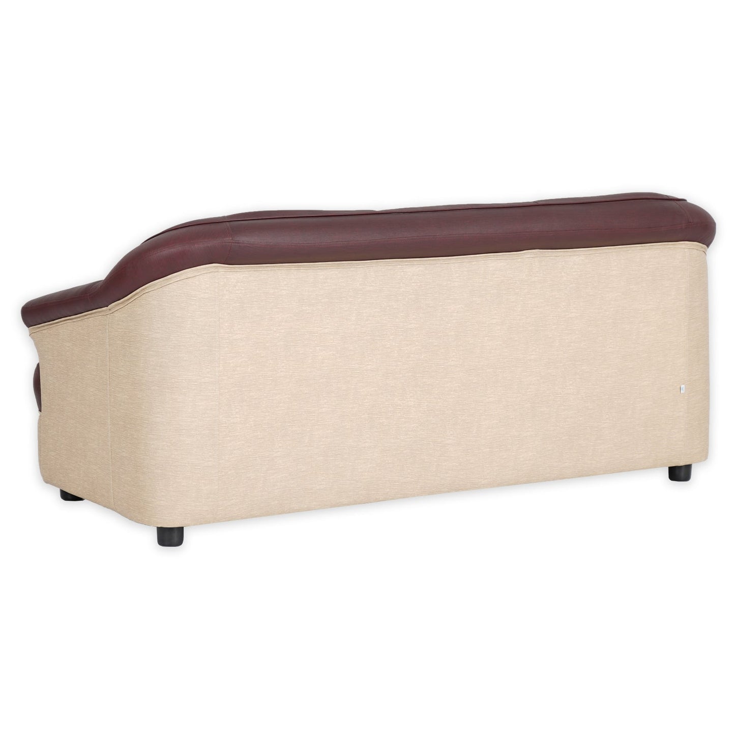 Nilkamal Bright 3 Seater Sofa (Maroon Beige)