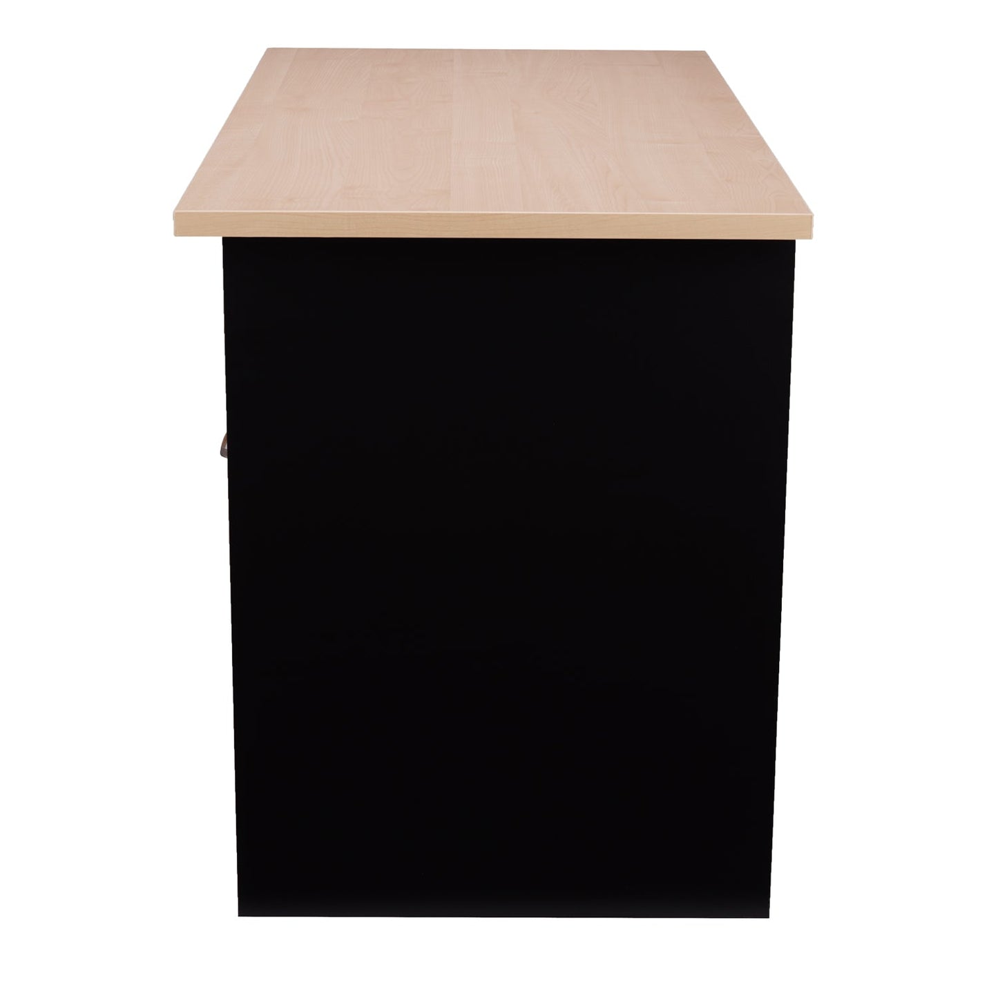 Nilkamal Brilliant Linear Work Station (Maple / Black)