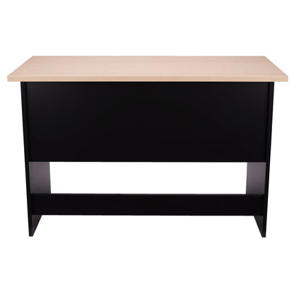 Nilkamal Brilliant Linear Work Station (Maple / Black)