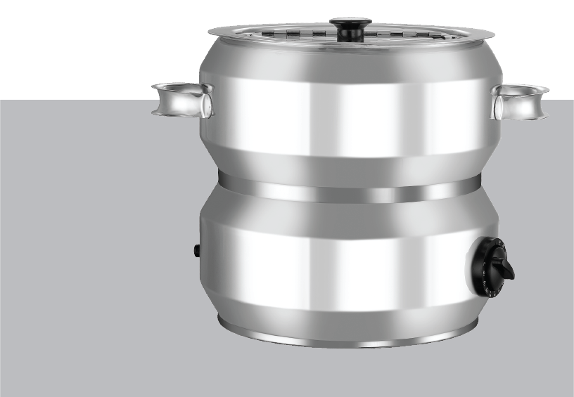 Pradeep Electric Insulated Soup Urn / Soup Kettle – 7 L